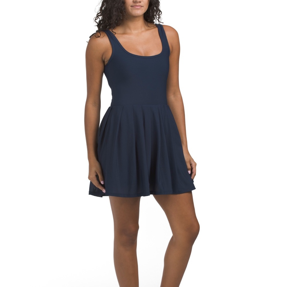 Sage Collective Mesh Mini Active Dress NWT